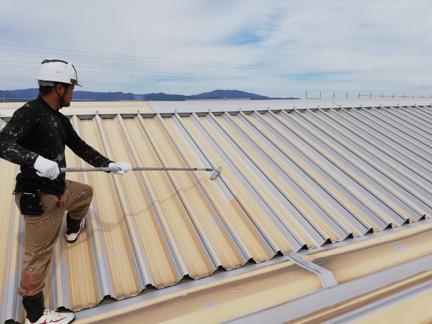 大町町にて外壁屋根断熱塗料ガイナ塗り替え工事 上峰町工場にて屋根塗り替え工事 佐賀市工場にて床塗り替え工事 小城市工場にて内部塗り替え工事を行いました Veシステムズ プロタイムズ佐賀駅前店